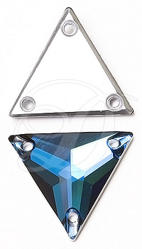 Swarovski Sew On Triangle