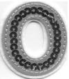 Iron On Sequin Number