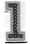 Iron On Sequin Number