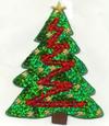 Sequin Iron On CHRISTMAS TREE