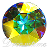 SWAROVSKI 1201 Fancy Round Rhinestone 27mm Crystal AB 