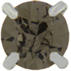 SWAROVSKI Single Stone Settings 17704 ss39 Greige