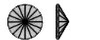 SWAROVSKI 2006 Flatback Rhinestones 10mm Golden Shadow