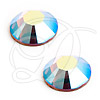 SWAROVSKI 2028 Rhinestones FlatBack 7ss Smoked Topaz AB