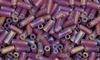 Amethyst TR Matte Iris Bugle Beads #2