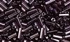 Amethyst TR Luster Bugle Beads #2