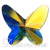 Swarovski Elements 2854 Butterfly Flat Back
