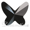 Swarovski Elements 2854 Butterfly Flat Back