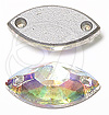 SWAROVSKI ELEMENTS 3222/2 Navette Rhinestones 