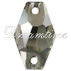 Swarovski 3261 Hexagon Sew On Rhinestones 28mm Silver Shade