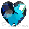 SWAROVSKI ELEMENTS 3285 Sew On Heart Rhinestone