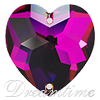 SWAROVSKI ELEMENTS 3285 Sew On Heart Rhinestone