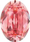 SWAROVSKI 4120 Oval Rhinestones 14x10 Rose Peach