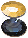 SWAROVSKI ELEMENTS 4127 Oval Brooch Rhinestone 
