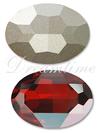 SWAROVSKI ELEMENTS 4127 Oval Brooch Rhinestone 
