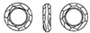 Swarovski 4139 Cosmic Rings