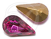 SWAROVSKI 4300/2 Pear Rhinestones 