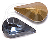 SWAROVSKI ELEMENTS 4300/2 Pear Rhinestones 