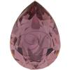 SWAROVSKI 4320 Pear Rhinestones 10x7 Antique Pink