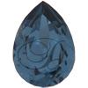 SWAROVSKI 4320 Pear Rhinestones 14x10 Denim Blue