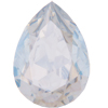 SWAROVSKI 4320 Pear Rhinestones 10x7 Moonlight