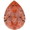 SWAROVSKI 4320 Pear Rhinestones 10x7 Rose Peach