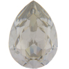 SWAROVSKI 4320 Pear Rhinestones 10x7 Silver Shade