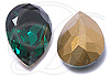 SWAROVSKI 4320 Pear Rhinestones VINTAGE 