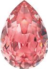 SWAROVSKI 4320 Pear Rhinestones 10x7 Rose Peach