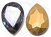 SWAROVSKI 4327 Large Pears Brooch Fancy Stone