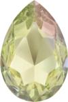 SWAROVSKI 4327 Fancy Brooch Stone Pear 30x20 Luminous Green