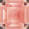 SWAROVSKI 4428 Square Rhinestones 2mm Rose Peach