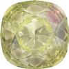 SWAROVSKI 4470 Square Rhinestones Cushion Cut 10mm Luminous Green