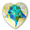 SWAROVSKI ELEMENTS 4827 Heart Rhinestones