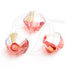 SWAROVSKI 5328 Bicone Beads 4mm Padparadscha AB