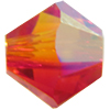 SWAROVSKI 5328 Bicone Beads 4mm Fire Opal AB