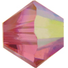 SWAROVSKI 5328 Bicone Beads 4mm Padparadscha AB