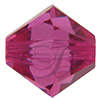SWAROVSKI ELEMENTS 5328 Bicone Beads 6mm Fuchsia