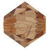 SWAROVSKI 5328 Bicone Beads 4mm Light Smoked Topaz