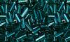 Blue Zircon TR Luster Bugle Beads #2