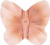 SWAROVSKI 5754 Butterfly Bead 6mm Rose Peach