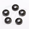 SWAROVSKI 5817 1/2 Drilled Pearl 16mm Black