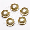 SWAROVSKI 5817 1/2 Drilled Pearl 16mm Gold