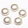 SWAROVSKI 5817 1/2 Drilled Pearl 16mm Creamrose Light