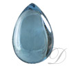 Flatback cabochon pear shaped acrylic (lead free)
