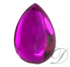 Flatback cabochon pear shaped acrylic (lead free)