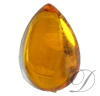 Flatback cabochon pear shaped acrylic (lead free)