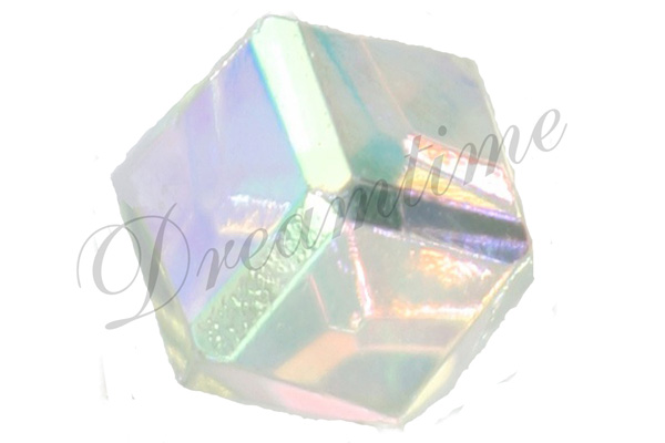 German Made Flatback Hexagon Rhinestones 6mm
