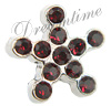 6mm Rhinestoned Charm