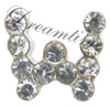 6mm Rhinestoned Charm